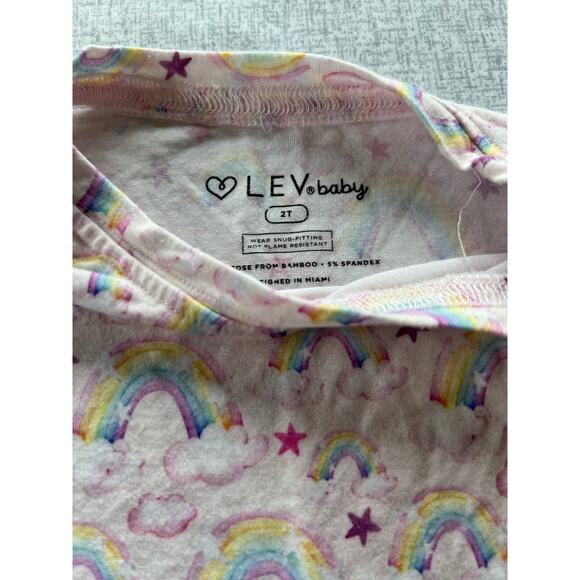 Lev Baby Eva Toddler Bamboo Lounge Set Size 2T - Picture 3 of 4
